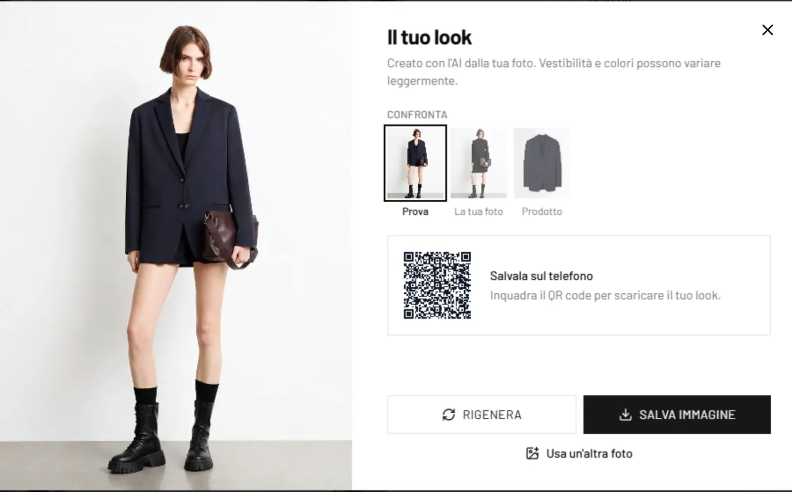 FitFlow: il blazer provato sulla foto